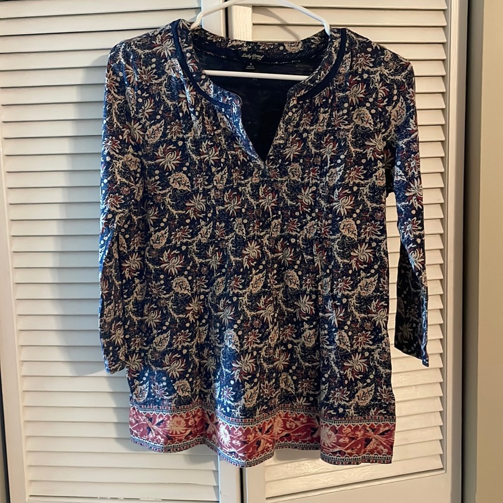Lucky Brand Blue Top